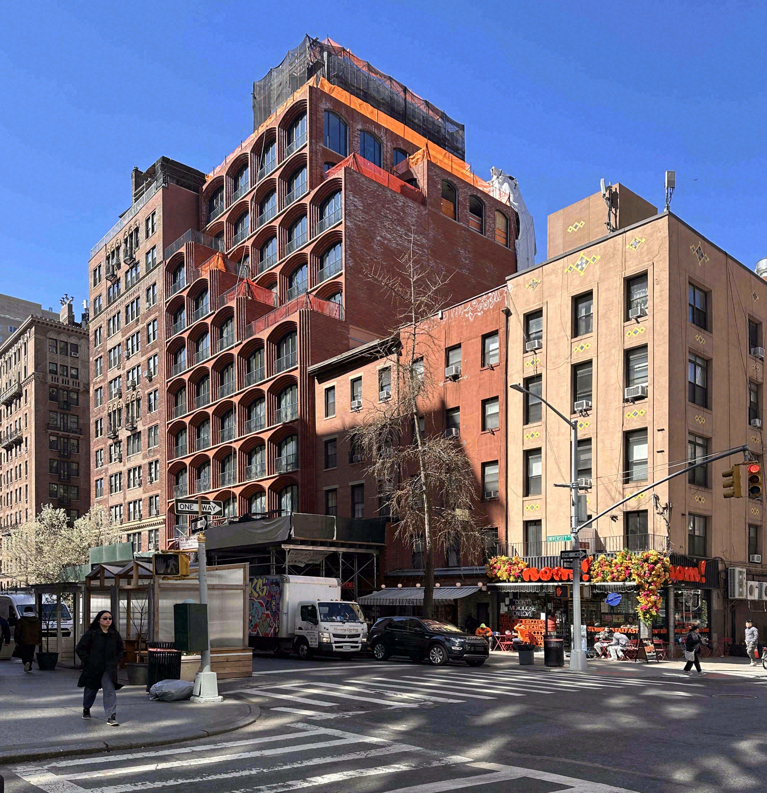 64 University Place's Exterior Nears Completion in Greenwich Village, Manhattan - New York YIMBY-0