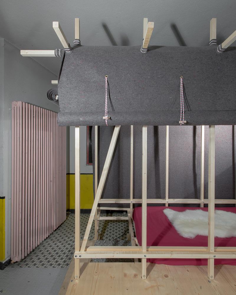 低成本的临时微型住房“sheep to sleep”-2