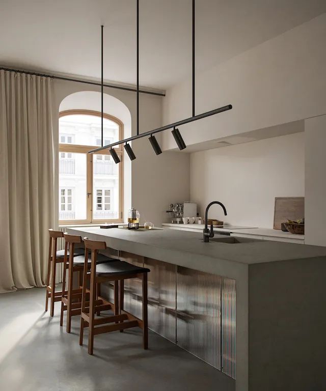 100 款厨房岛台设计案例丨蜂鸟设计,云行设计-90