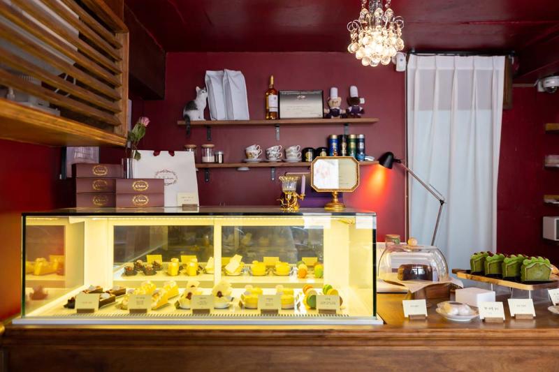 红点设计奖得主，10 坪创意甜品店室内设计解析-6