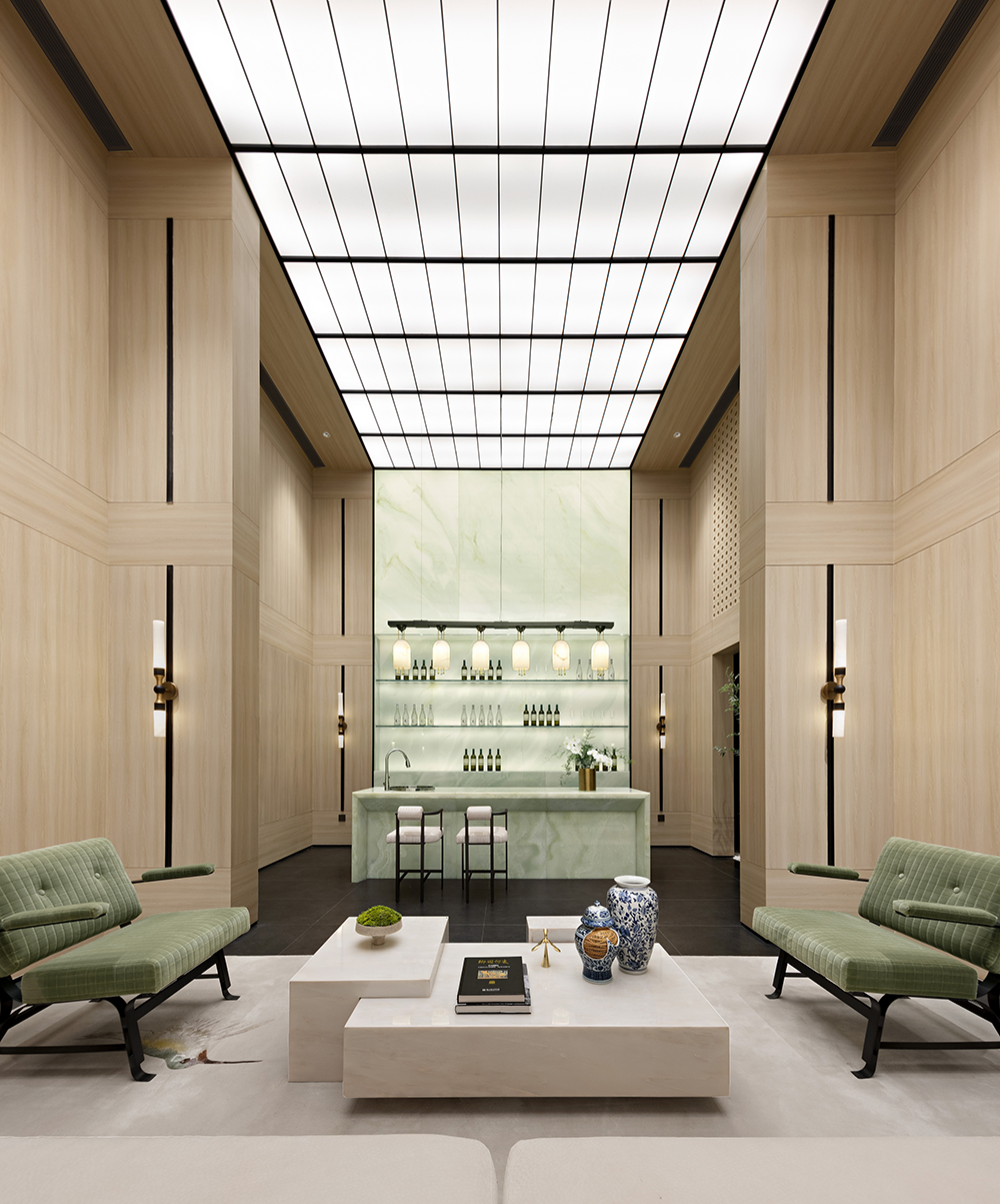 中式浪漫 · 500 平联排别墅的禅意设计-4