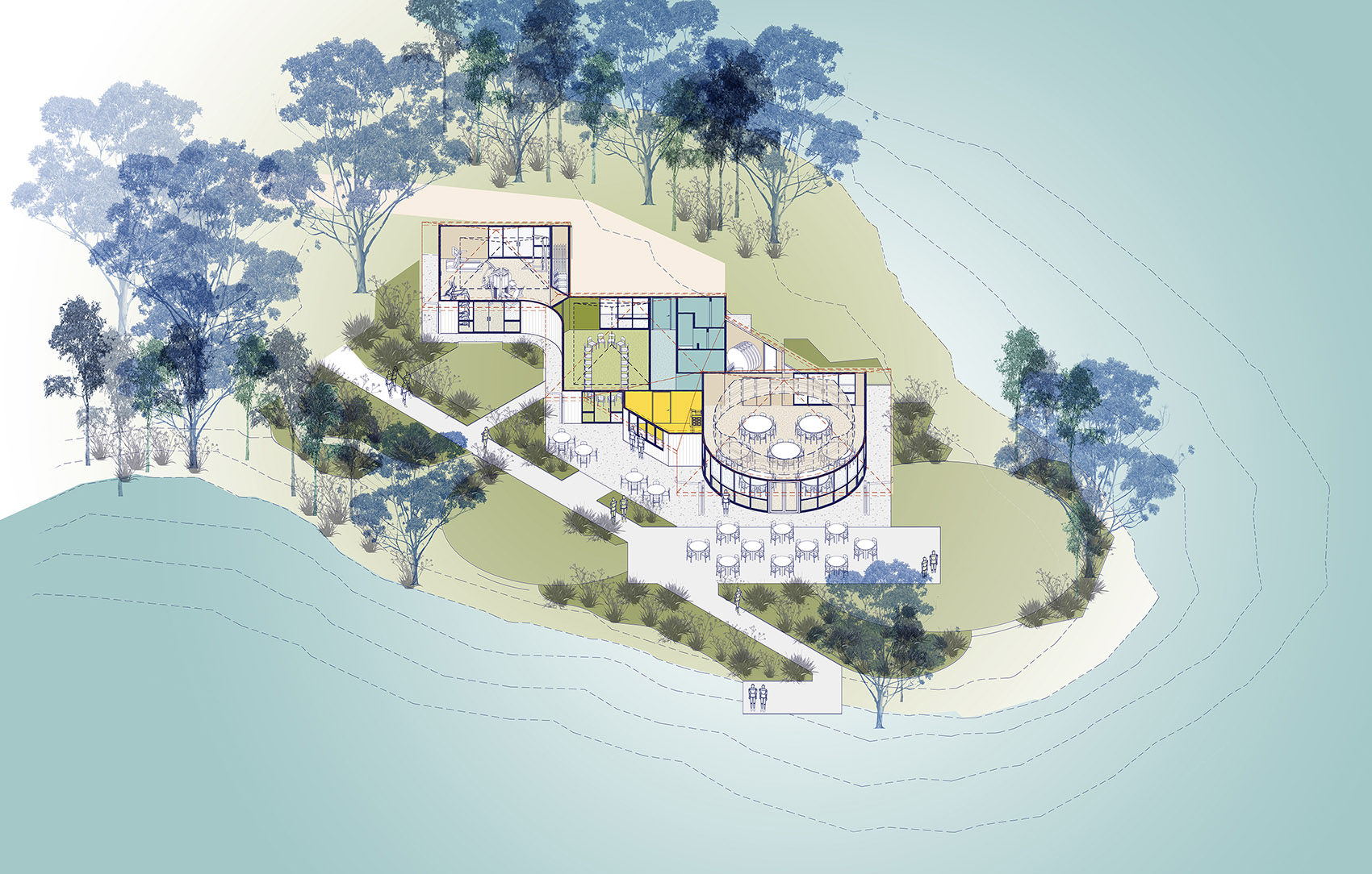 澳大利亚乌拉纳水上休闲中心丨Regional Design Service-55