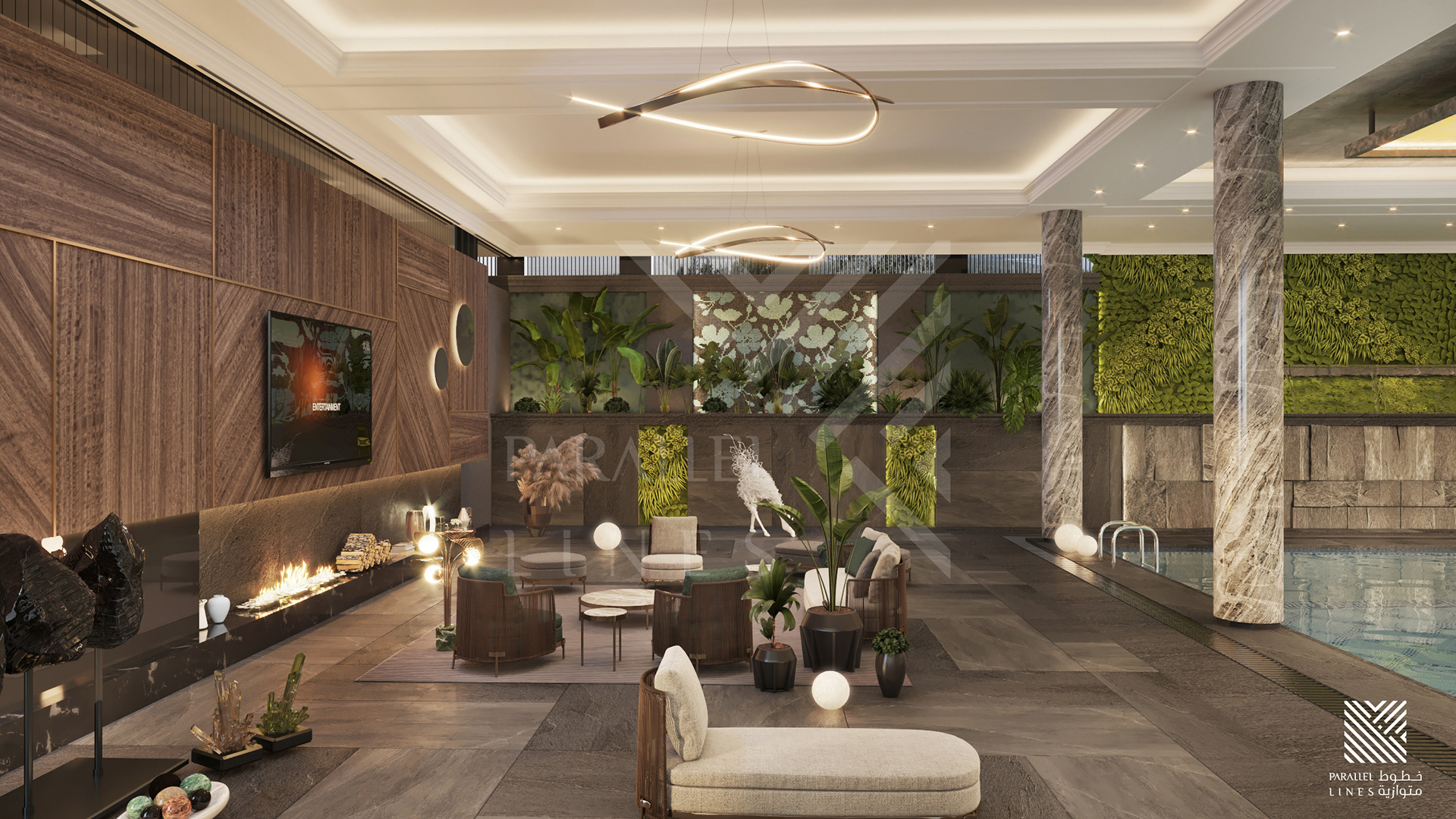 私人别墅·室内游泳池丨沙特阿拉伯-3