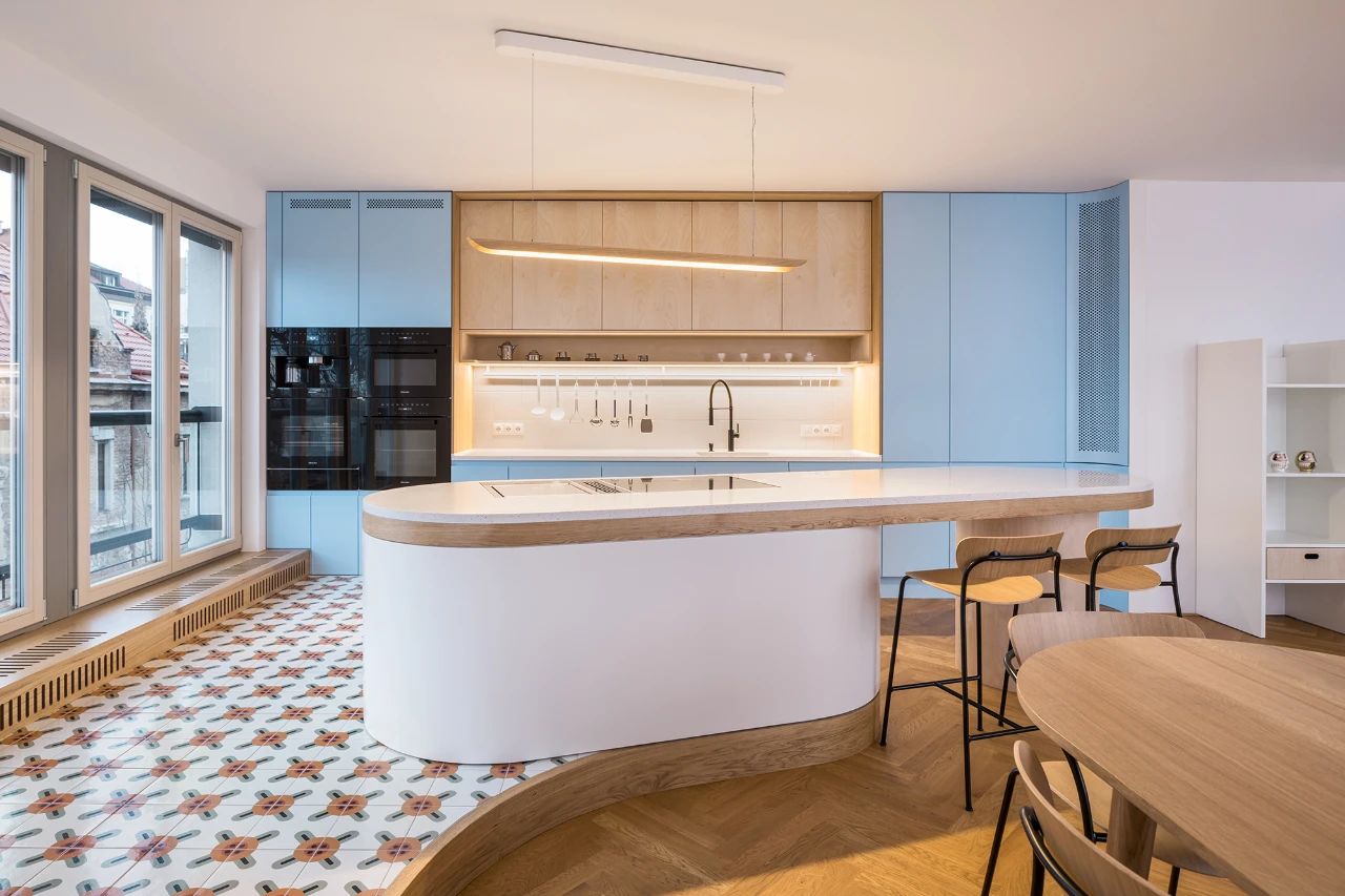 简约原木风四口之家丨No Architects-18