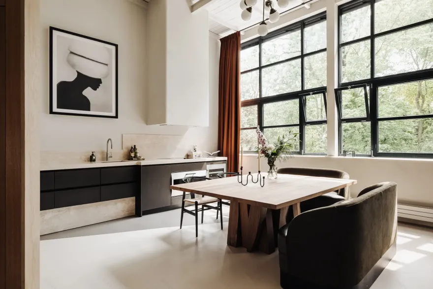 阿姆斯特丹昔日船坞,如今精致中性之家-7