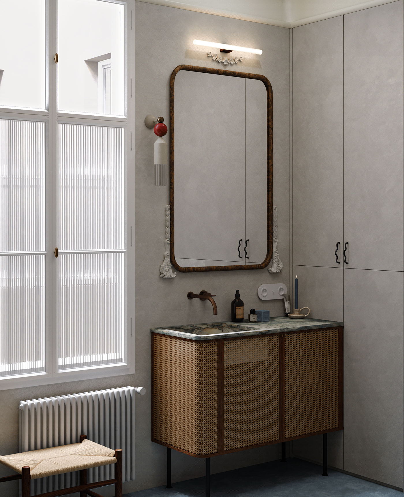 115㎡公寓设计 超有氛围感的住宅-16