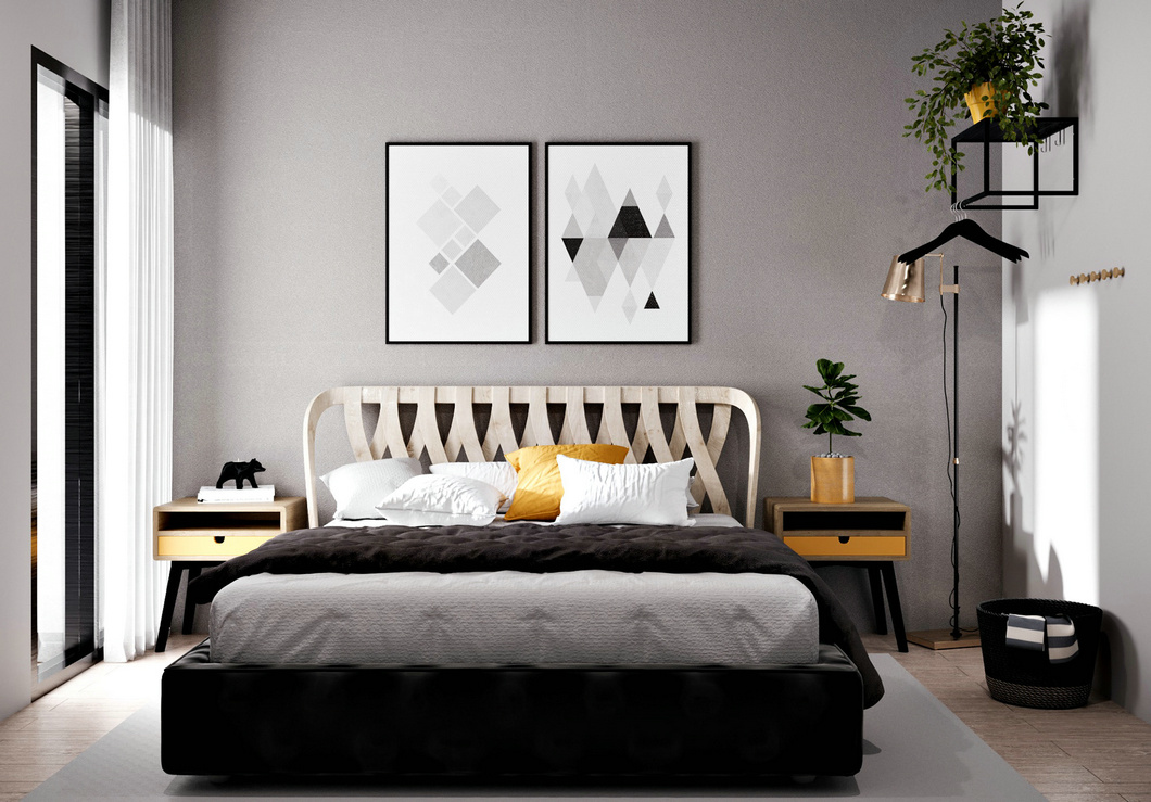 高级灰++ 柠檬黄，极简现代美的设计魅力-11