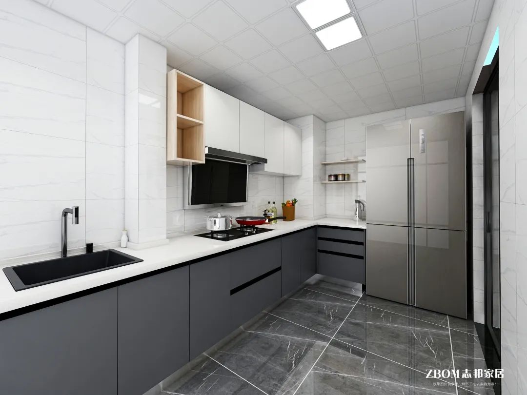 简约现代风四口之家设计丨桐梓周健雄-29