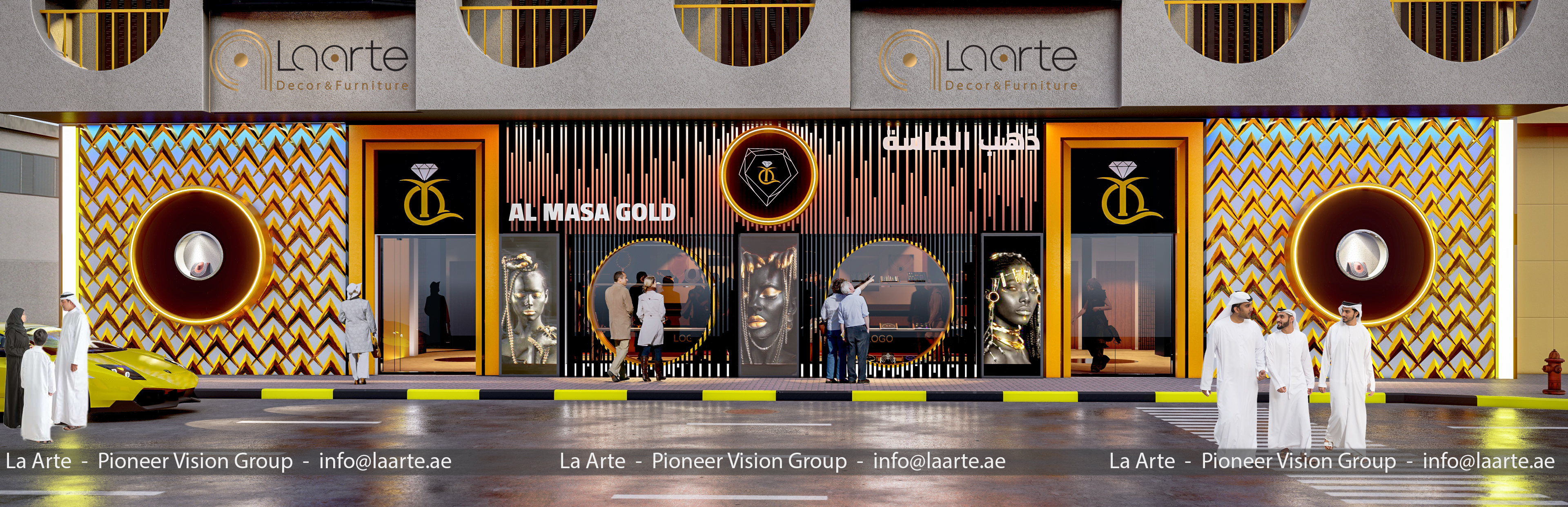 Proposal3 珠宝店室内设计丨laarte.ae-9