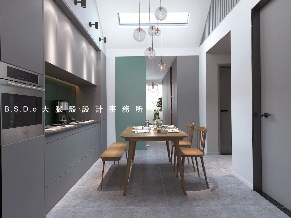 永华园 | 黑白灰与绿的清新活力-40