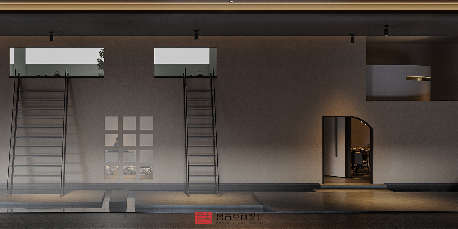 都市桃花源·宋式美学餐厅丨盘古空间设计-16