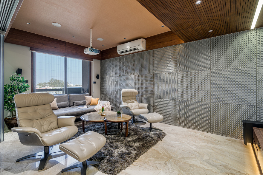 Aman 公寓室内设计丨印度丨Prashant Parmar Architect-24