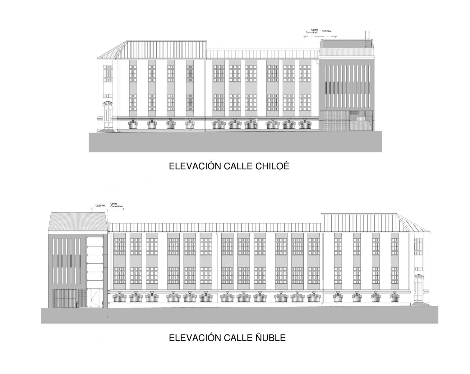 智利 Matta Sur 社区卫生中心丨智利圣地亚哥丨西班牙 Luis Vidal 建筑事务所-22
