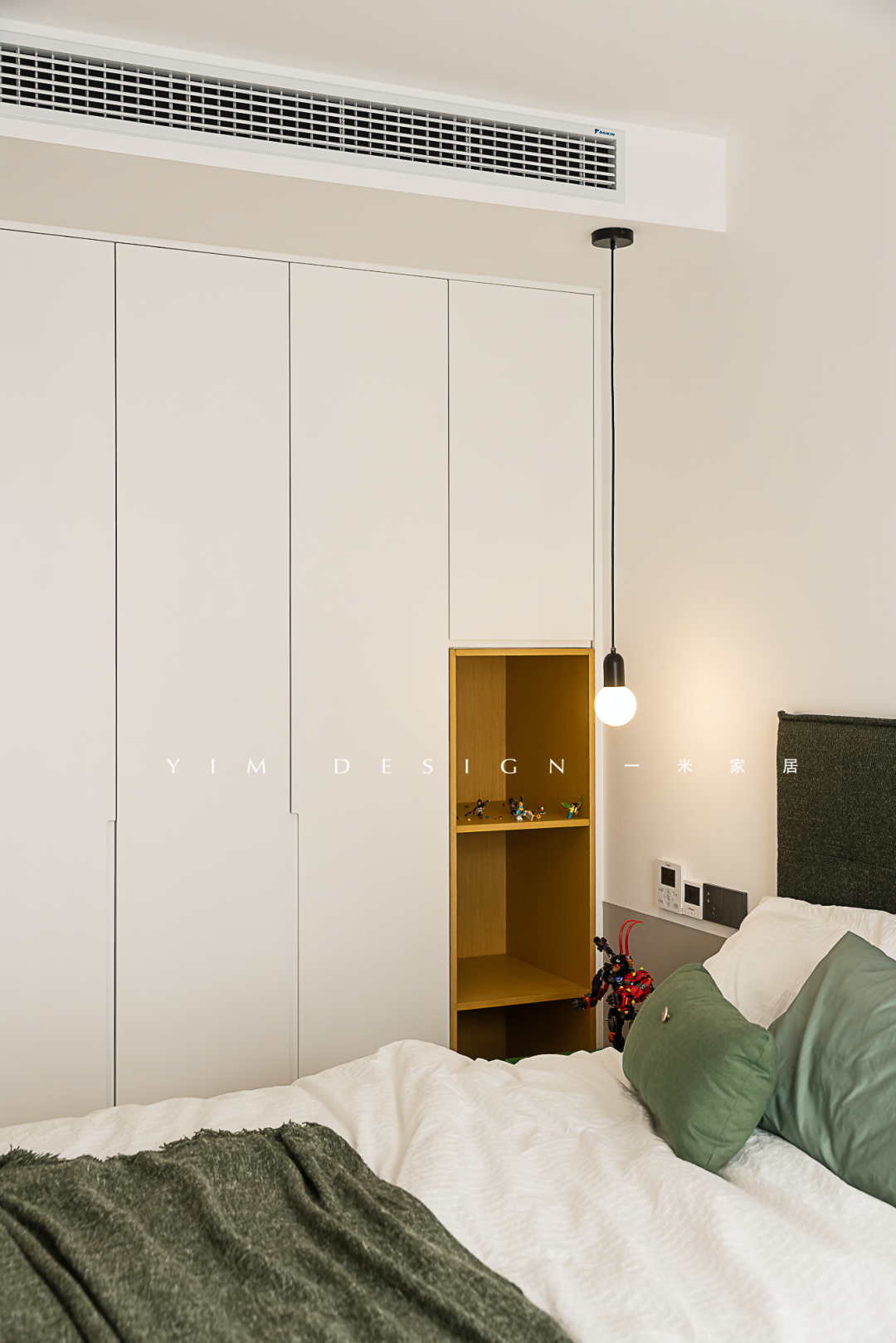 纯白与木色交融的现代质感空间·淳光丨YIM DESIGN-38