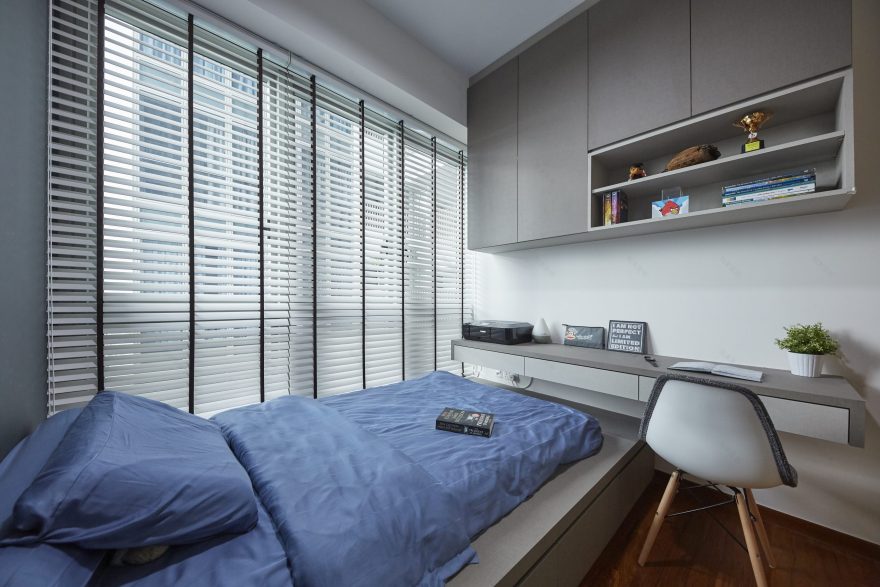 TRE Residences 3卧室公寓室内设计丨新加坡丨The Interior Lab-29