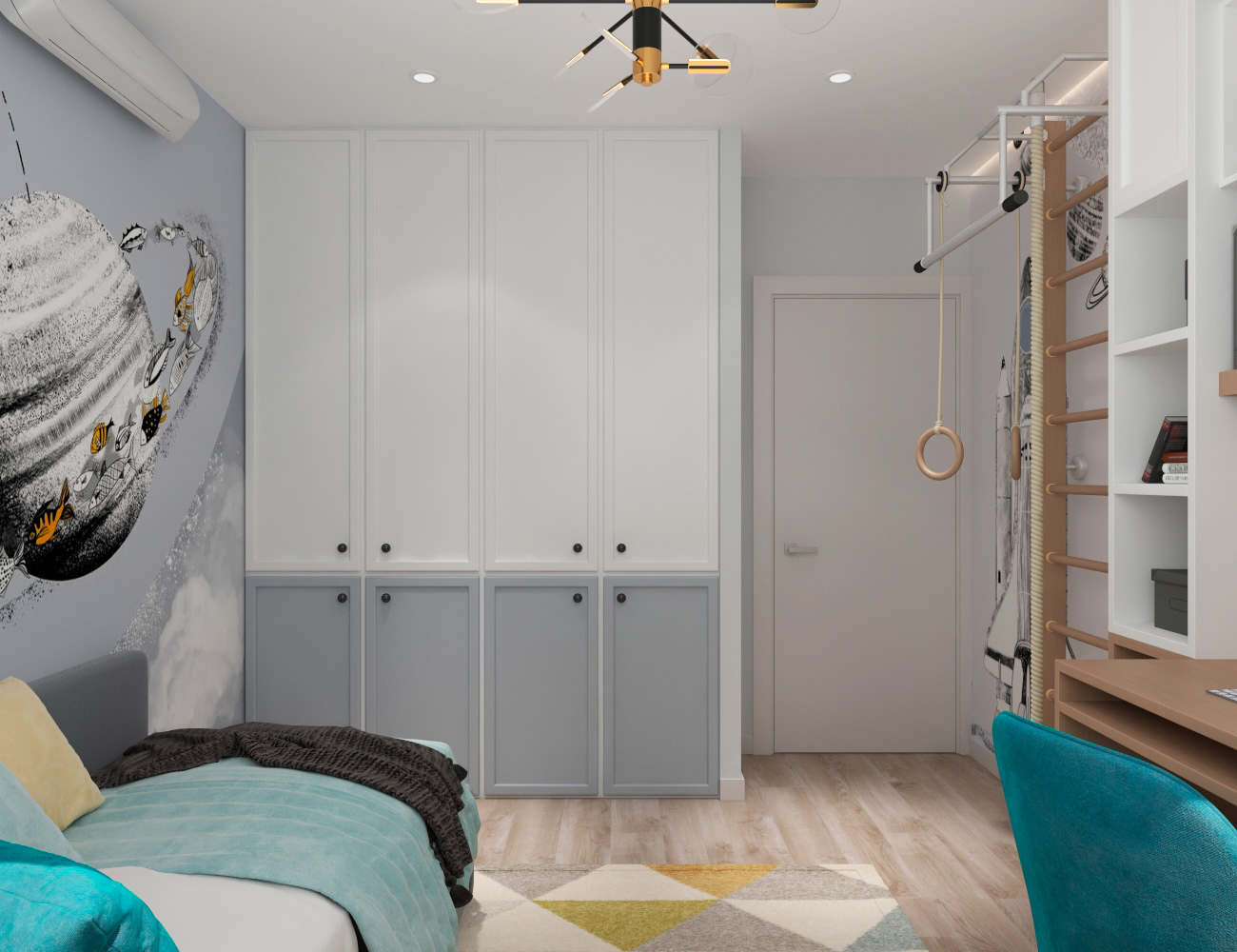 Сhildren's room design-15