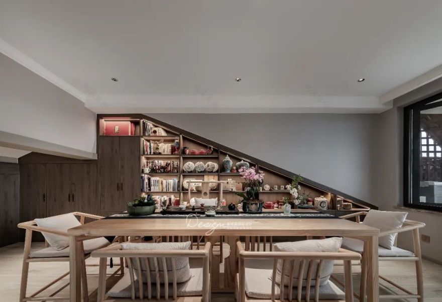 向阳苑 350㎡混搭美式风家居丨紫苹果装饰集团-65