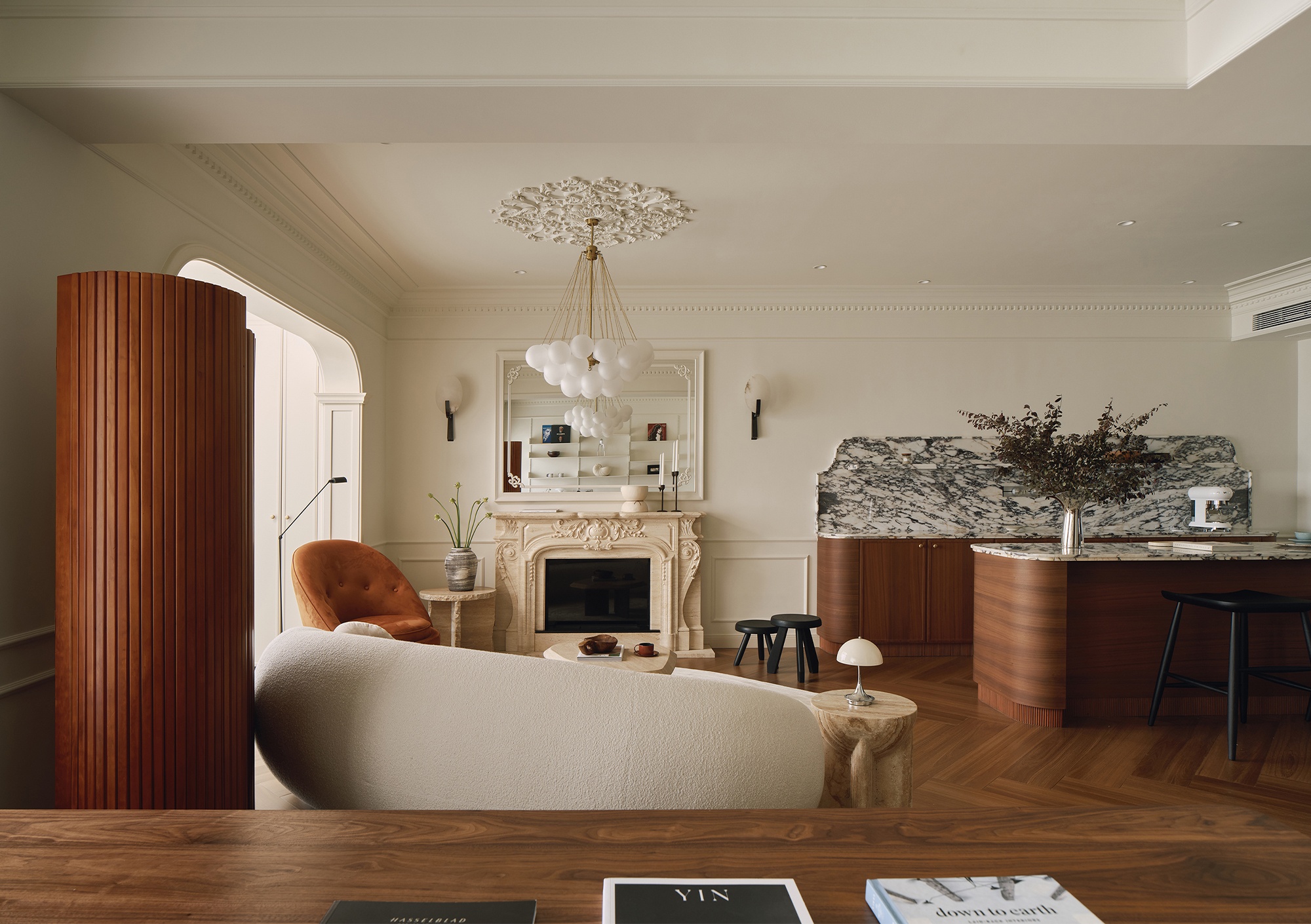 法式复古风与度假生活的方式丨中国珠海丨本森空间设计-13