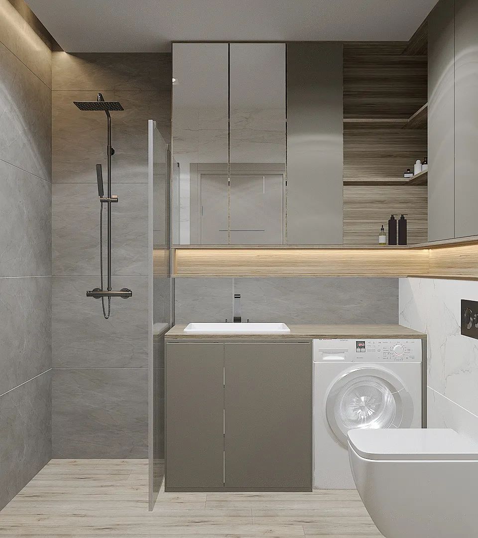 现代简约风的木质公寓丨Taras Belik-58