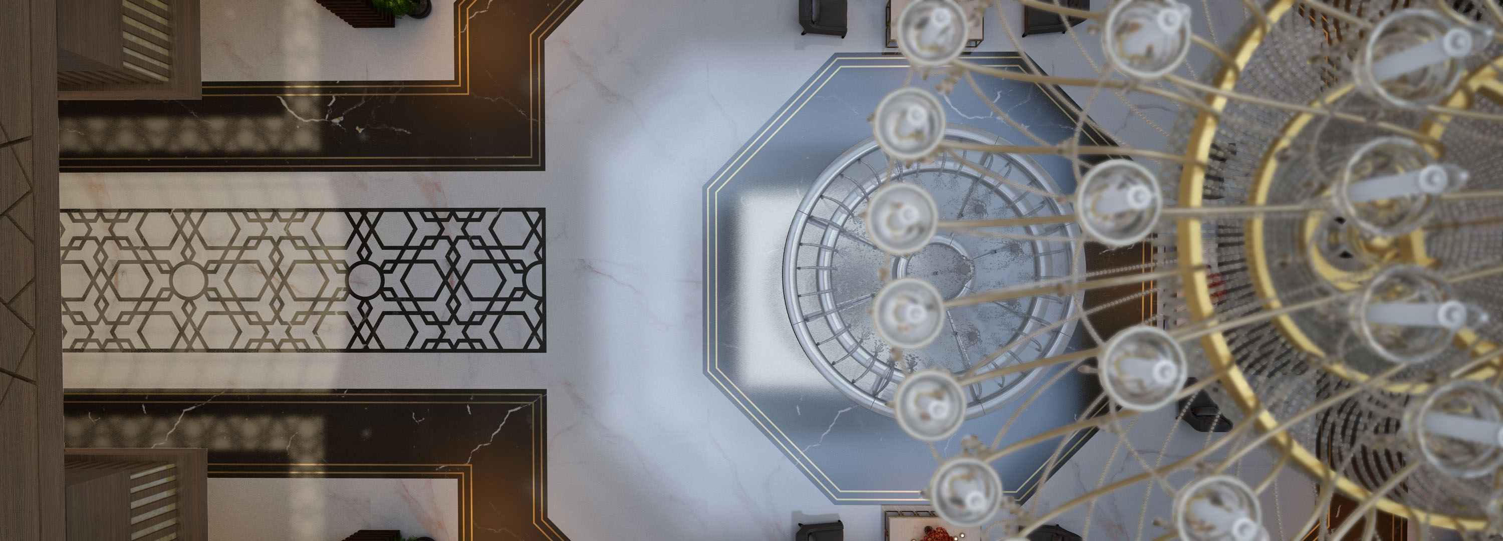 Le meridien hotel lobby in al madinah al munawarah-10