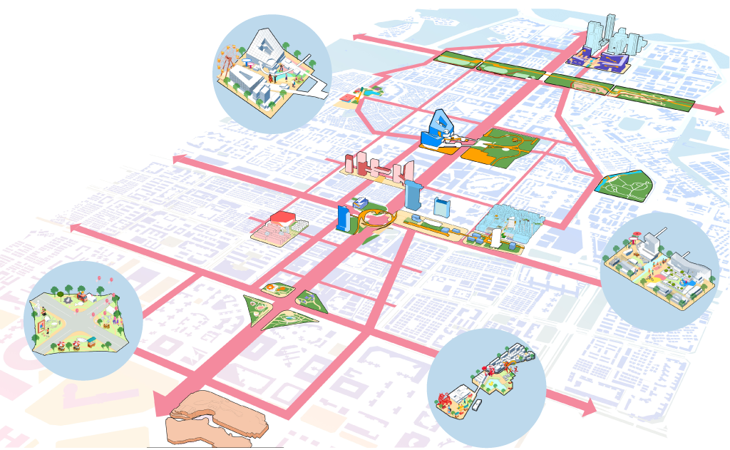 宝安创业路商务大道策划及城市设计国际咨询丨中国深圳-49