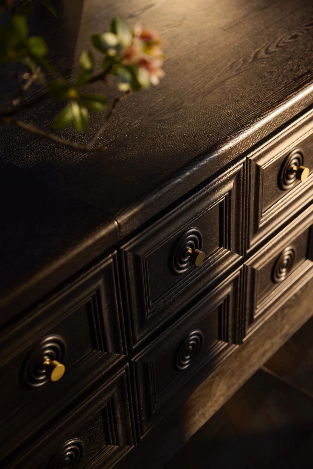 金地御湖颂丨中国广州丨硬装矩阵纵横,软装矩阵鸣翠-27