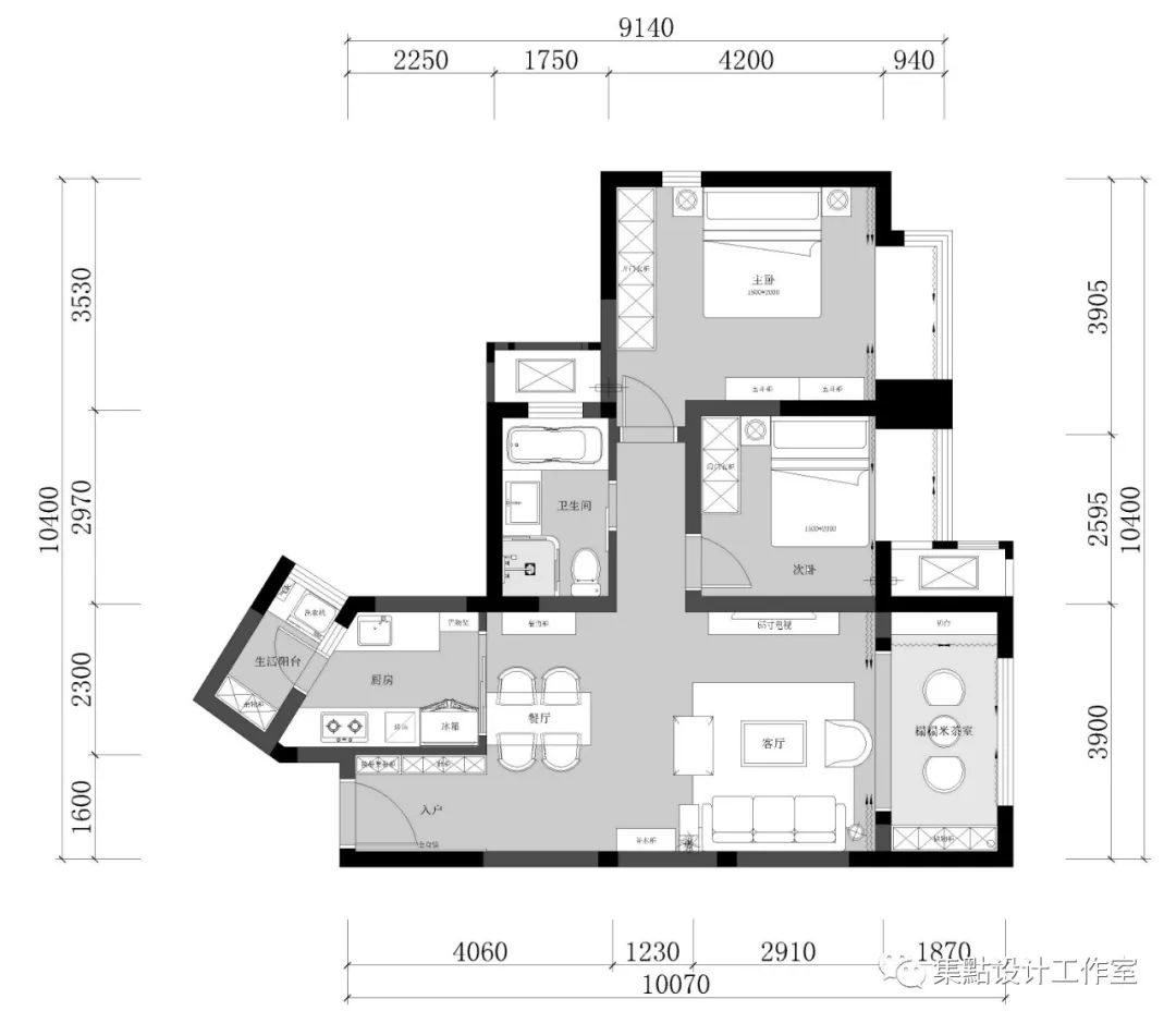 重庆金科十年城 | 精致生活,色彩斑斓的家居改造-26