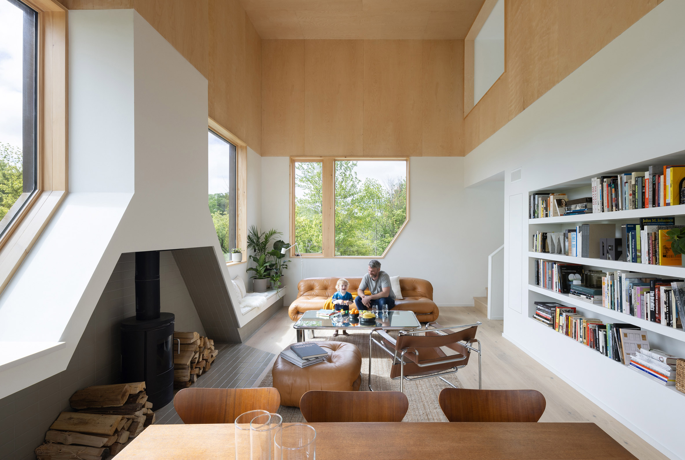 哈德逊河谷雪松覆面房屋丨美国纽约丨US architecture studio Forma-11