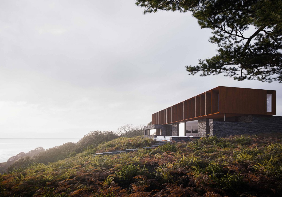 英国威尔士 Porthmadog House 住宅丨Strom Architects-6