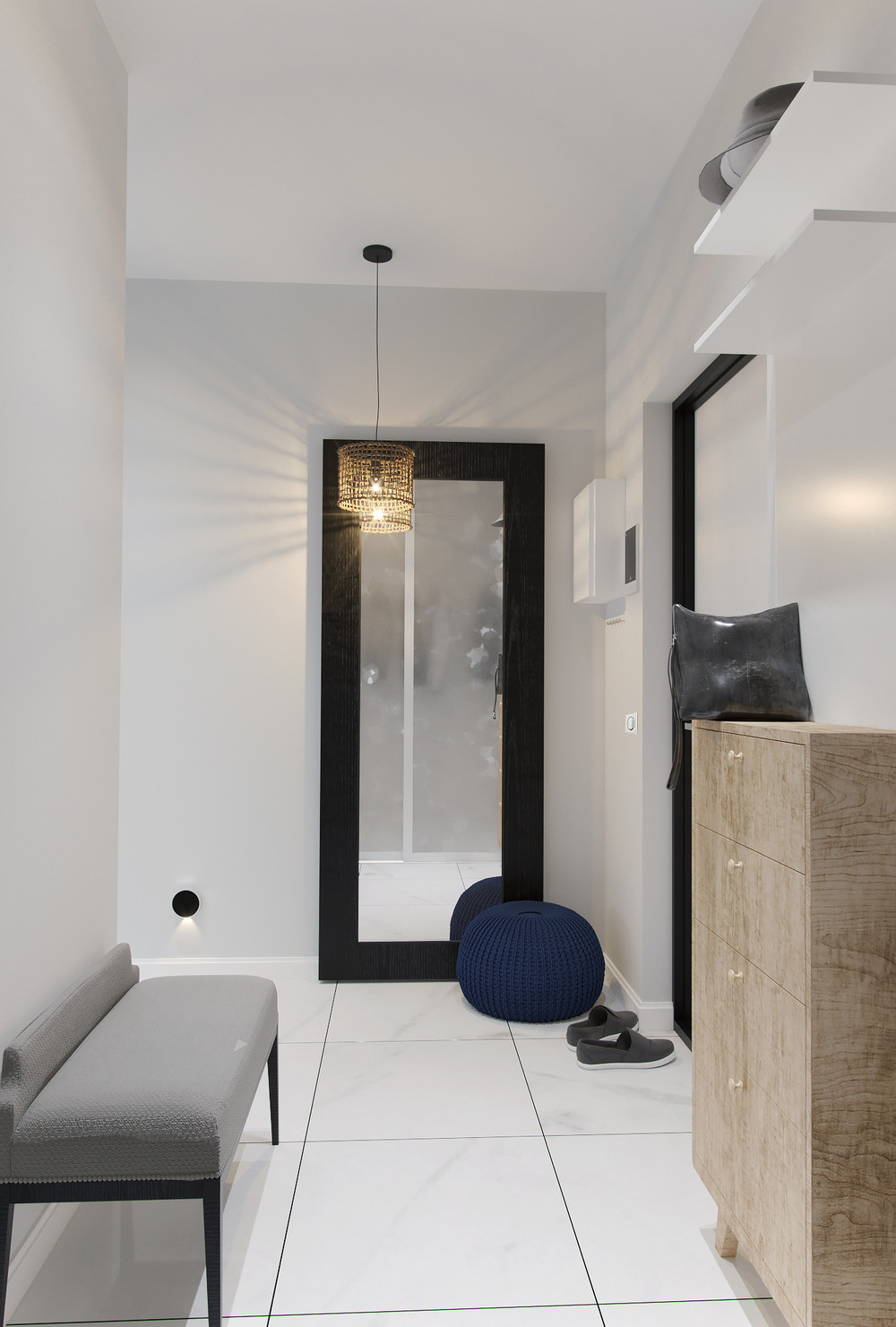 小型带阳台厨房设计项目-21