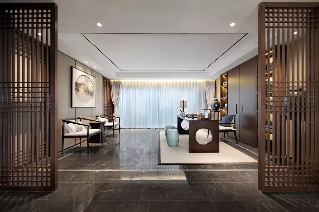 柳州冠亚宽庐别墅样板房 | 新中式独栋别墅设计典范-22
