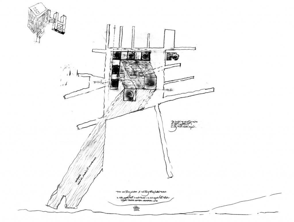 World Trade Center Memorial Square Competition Richard Meier-16