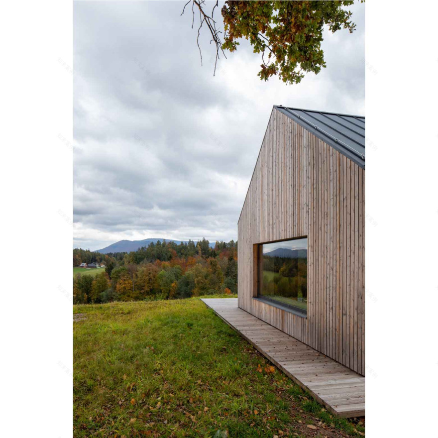 比克山区开放式居住空间木结构建筑设计丨捷克丨Kamil Mrva Architects工作室-28