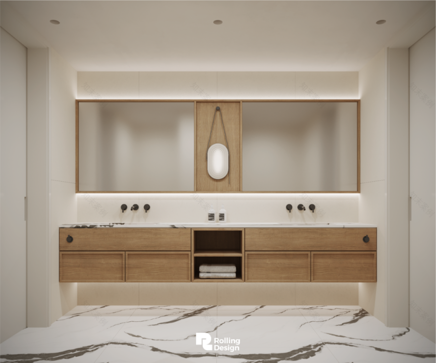 消融边界,是给家的呼吸感,1000㎡大平层丨中国杭州丨洛林设计RollingDesign-38