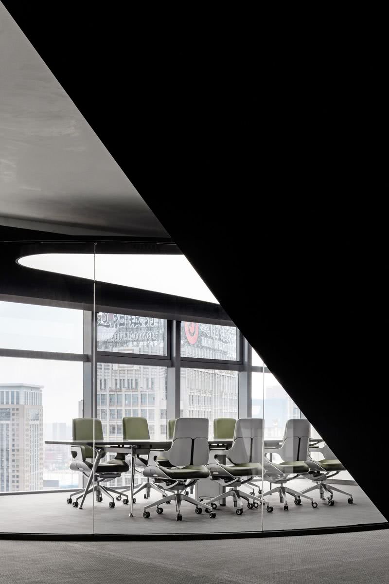 沈阳旭辉中心办公展示层丨中国沈阳丨于强室内建筑师事务所-25