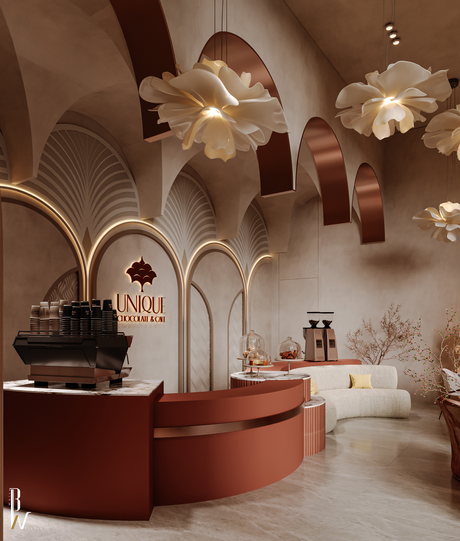 露芮巧克力咖啡馆丨沙特阿拉伯丨Black N White studio-20