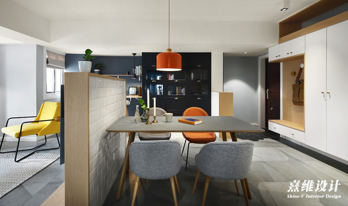 120㎡北欧住宅  熹维设计-0