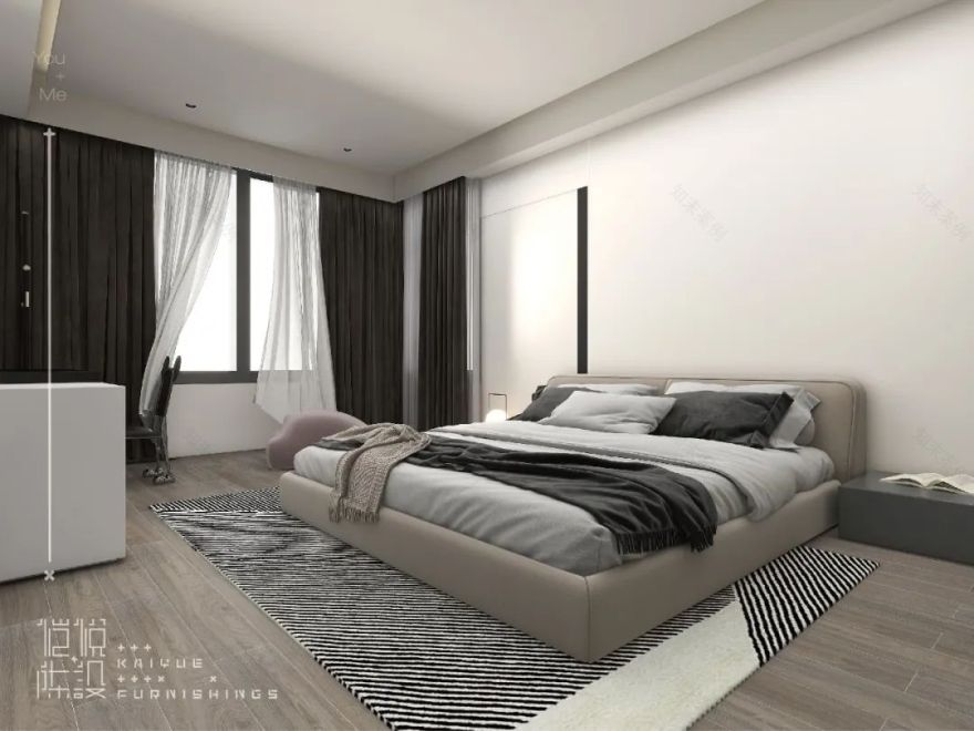 十里长江 107㎡现代极简精装房改造丨中国重庆丨KD 室内设计事务所-41