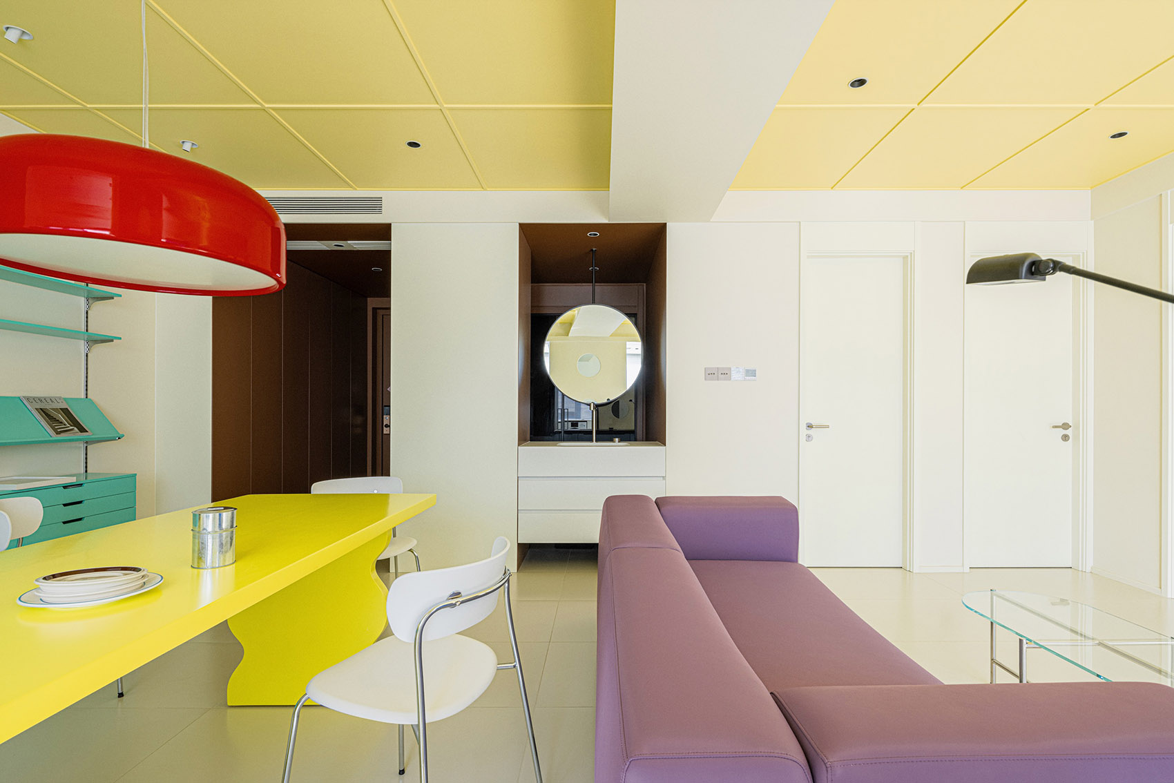 “色彩情绪”住宅室内设计丨中国合肥丨川一设计-7