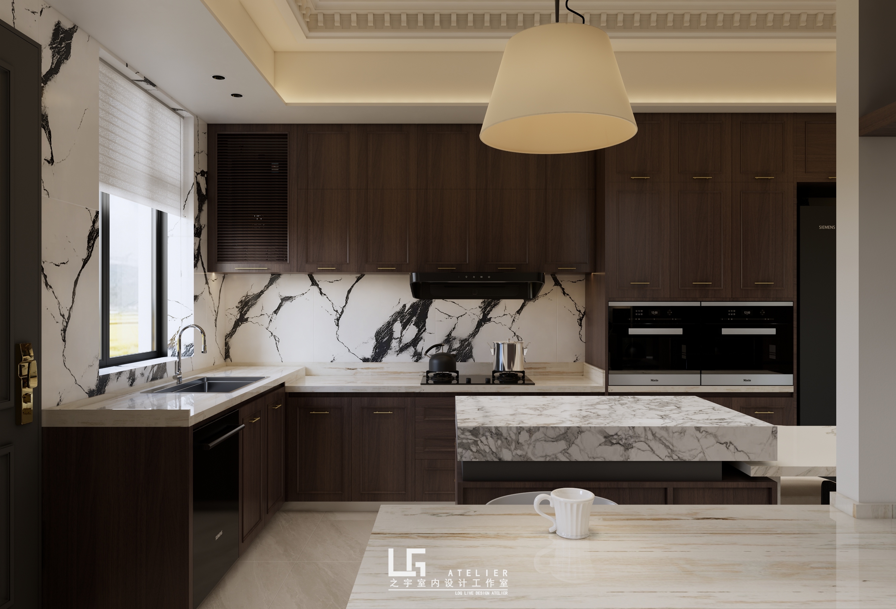 当东方遇上西方,自建房的“混血美学”丨中国杭州丨之宇设计-18