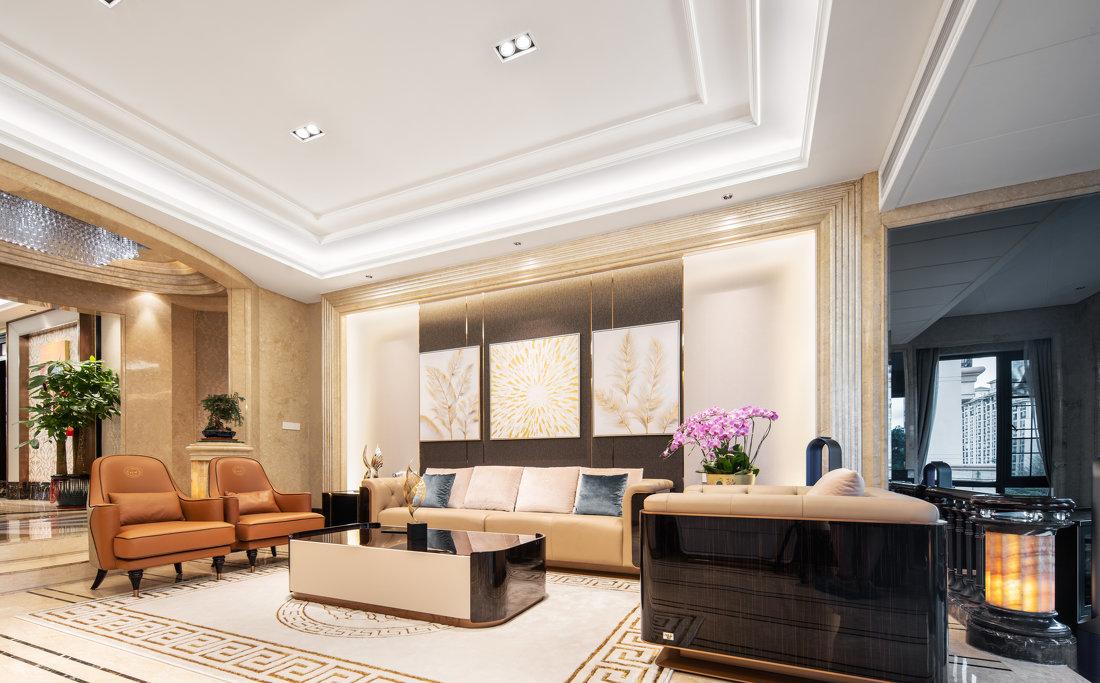 现代轻奢平层设计-12