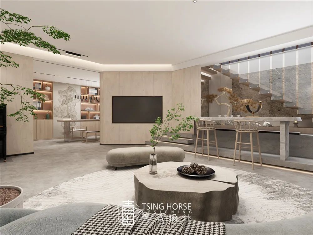 融创揽月府 · 曲森团队打造 316㎡新中式雅致空间-44