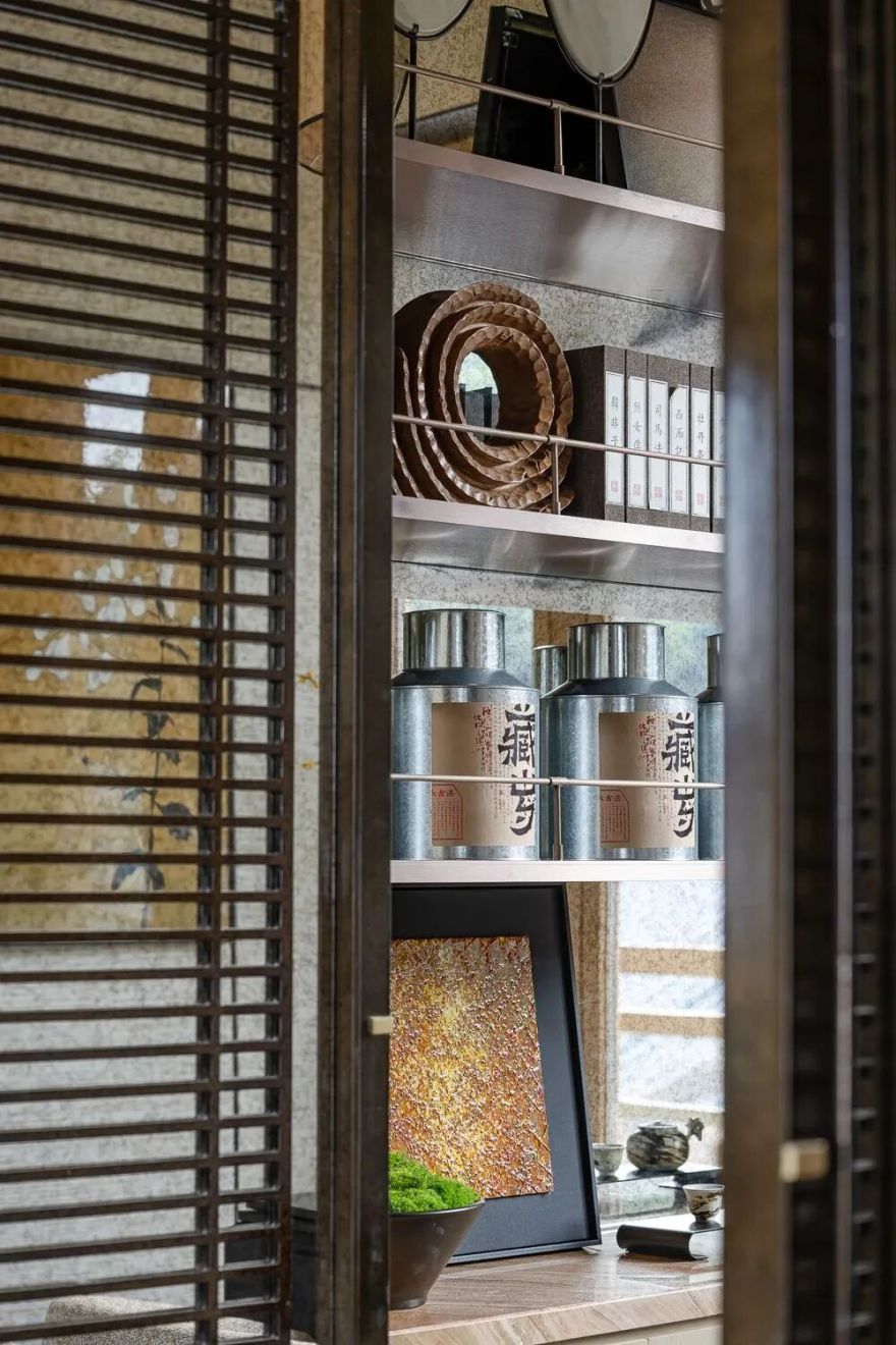 176㎡新中式美学宴会厅样板间设计丨紫香舸设计-47