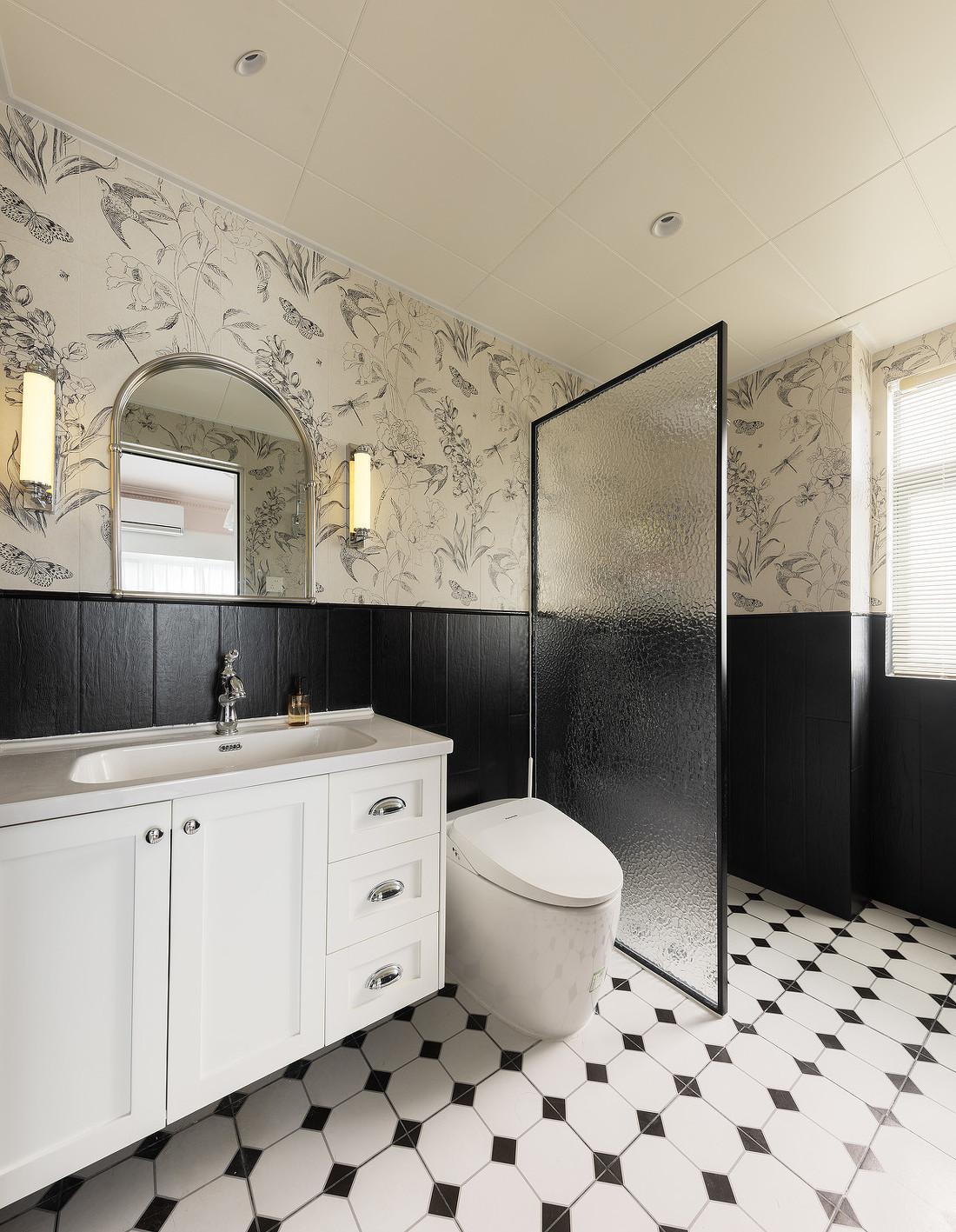 95㎡色彩多变的少女风轻法式-48