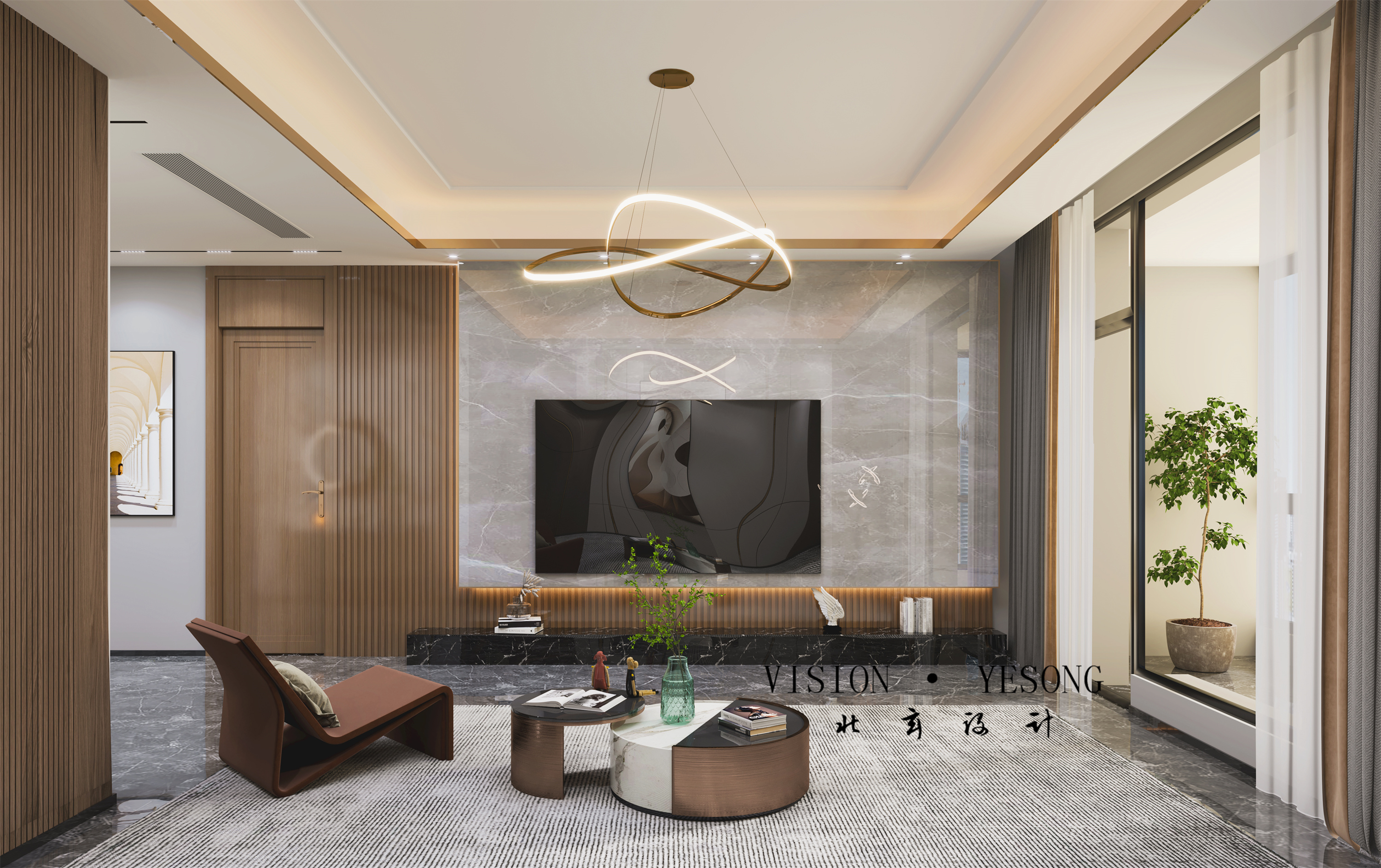 合肥别墅设计丨中国合肥丨北玄设计表现-9