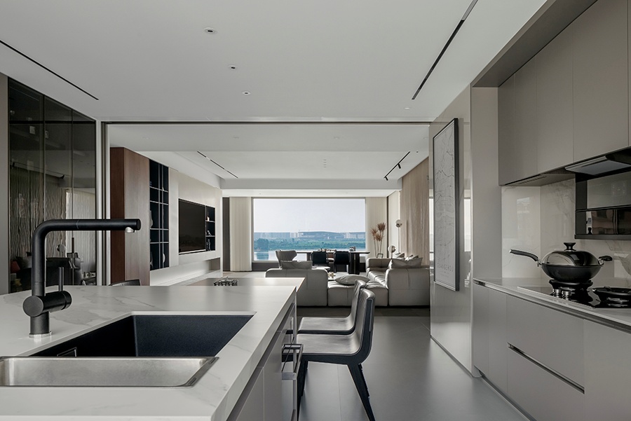 灰空间住宅丨中国南阳丨吉禾设计-34