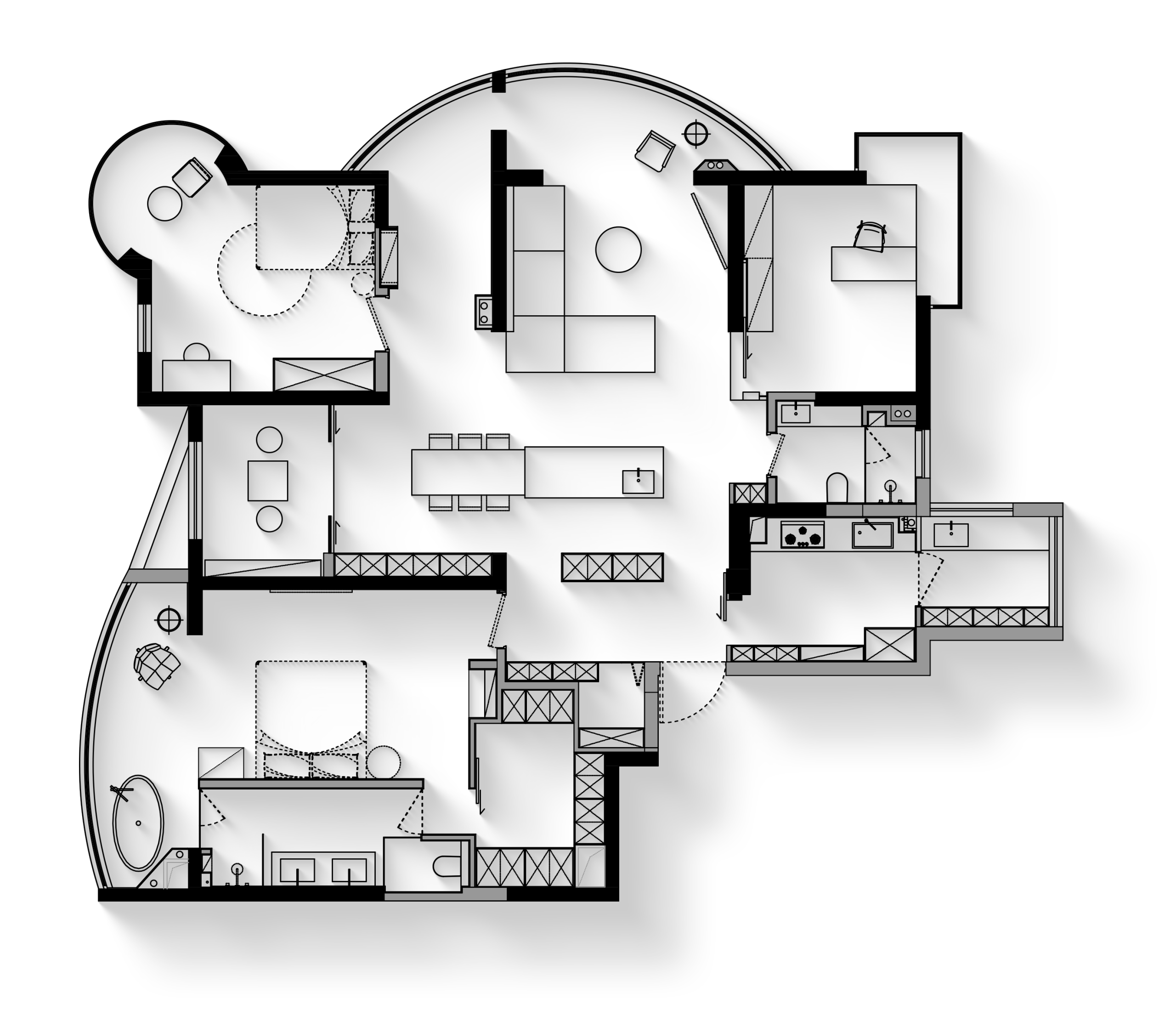 浙江杭州文鼎苑丨中国杭州丨辰佑设计·一相组创-46