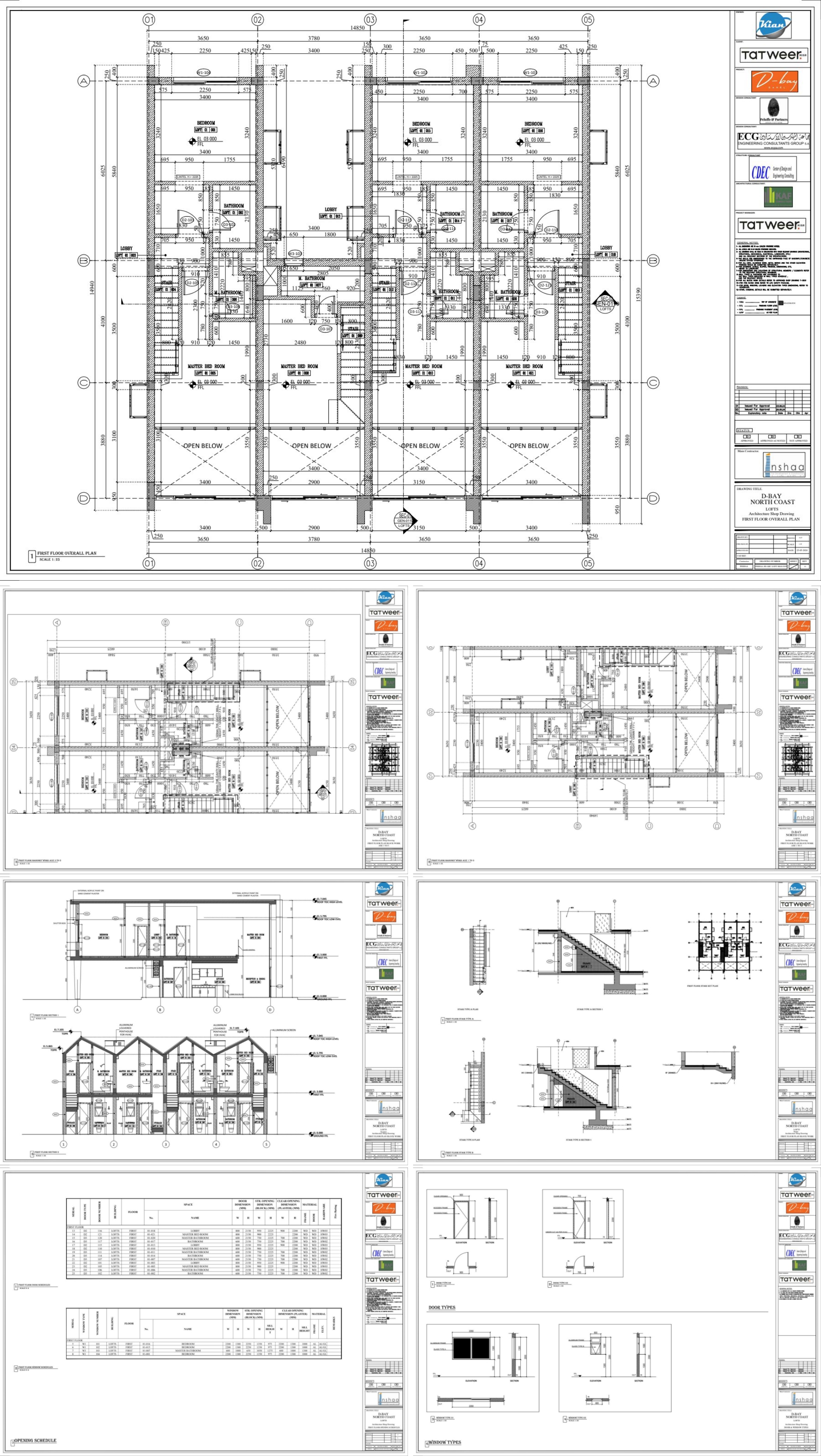 D  Bay北海岸一楼砌体淋浴间建筑施工图项目-12