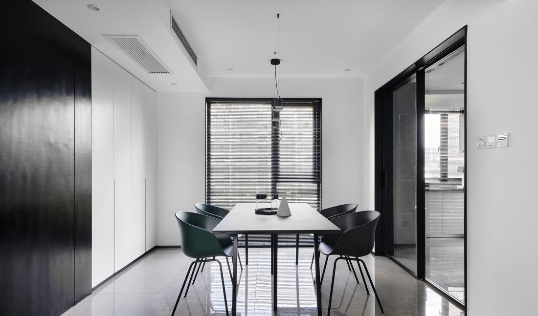 黑白灰的现代之家丨TK 设计-25