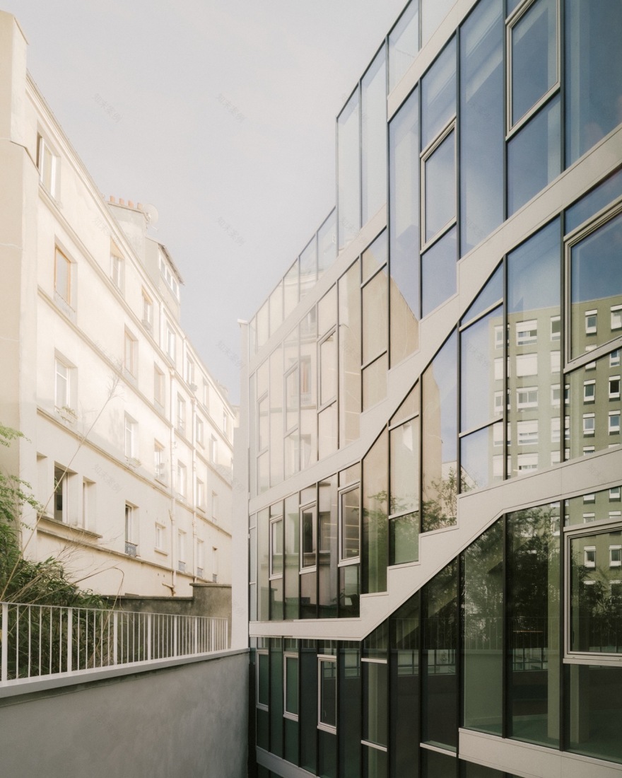 ClosdeMalevart 大楼改造丨法国巴黎丨h2o architectes-8